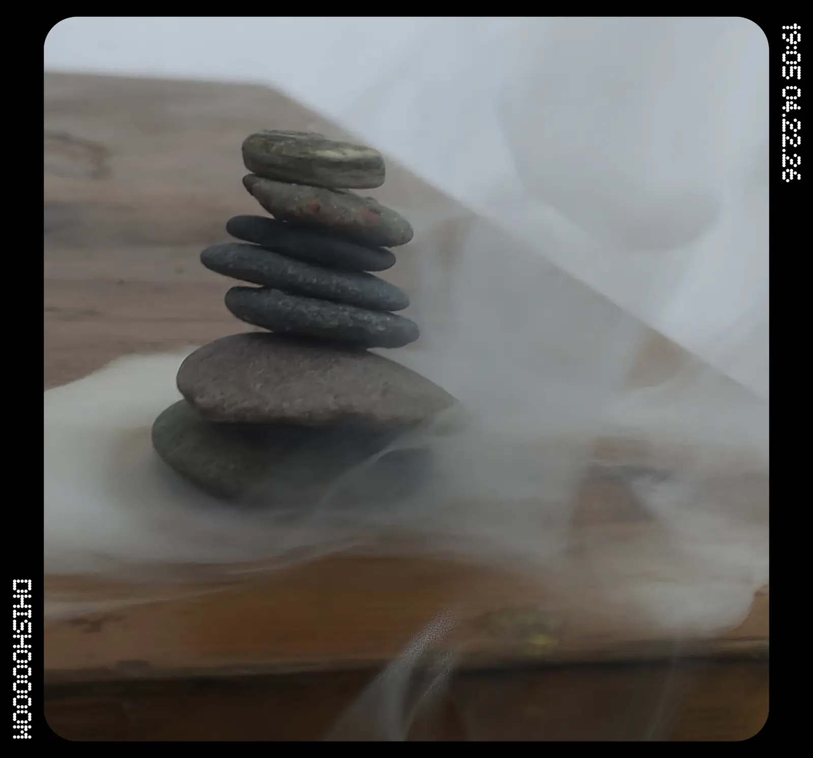 Smoke is balance , first handwritten page